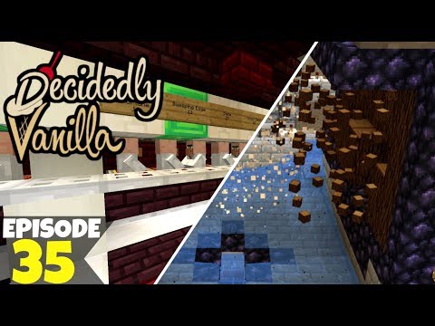 Decidedly Vanilla S5 Ep35 Optimization! A Minecraft Survival Lets Play Video