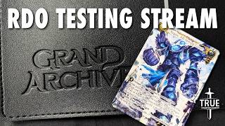 Radiant Origins Testing Stream With Caban and Isaac | Grand Archive TCG