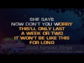 It Won't Be Like This For Long -  Darius Rucker (Lyrics Karaoke) [ goodkaraokesongs.com ]
