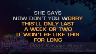 It Won&#39;t Be Like This For Long -  Darius Rucker (Lyrics Karaoke) [ goodkaraokesongs.com ]