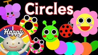 Download lagu Baby Sensory.【Circles】🍩🐞🐛🍇High contrast animation with cute sounds. Calm baby. ＃BabySensory mp3