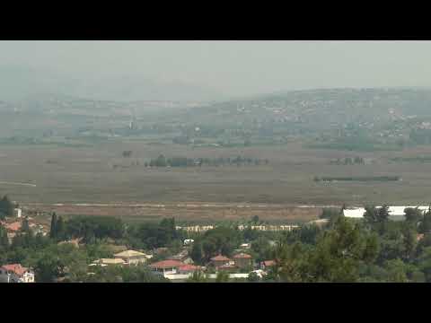 Live coverage from Israel's northern border overlooking southern Lebanon