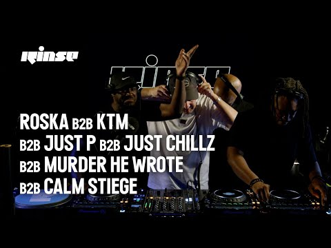 Roska B2B KTM B2B Just P B2B Just Chillz B2B Murder He Wrote B2B Calm Stiege | Rinse FM | Funky Set