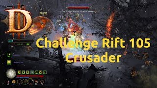 Diablo 3 - Challenge Rift - Challenge 105 - Crusader - Completed