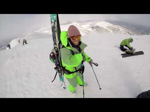 Niseko Annupuri Powder Skiing Peak Laps in Niseko Japan
