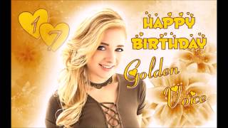 Happy Birthday Golden Voice (Jackie Evancho 2017)