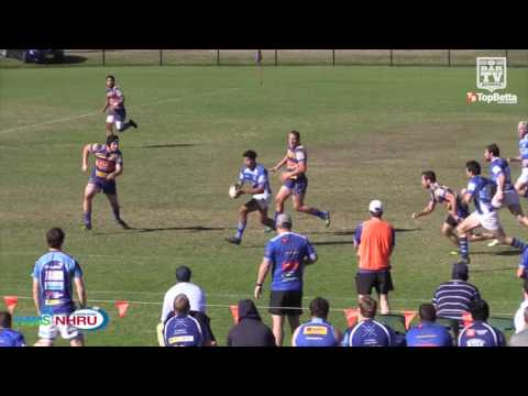 2016 NHRU Round 16 - Premier 2 Highlights - Hamilton v Wanderers