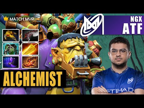 Alchemist Safelane | NGX.ATF | 7.32D ALCHEMIST BROKEN HARD CARRY 20 KILLS | 7.32d Gameplay Highlight