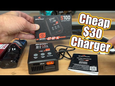 Budget RC Car Battery Charger! Spektrum S100