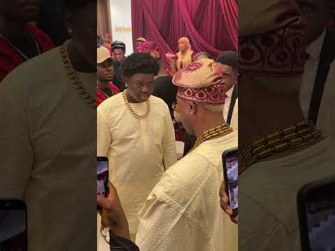 Zlatan & Davita grand wedding party in Lagos