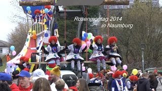 preview picture of video 'Rosenmontagzug 2014 in Naumburg von tubehorst1'