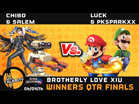 BLXIV | Luck & PKSparkxx vs Chibo & Salem - Winners Qtr Finals - Smash For Wii U