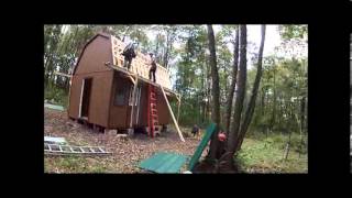 Off Grid Cabin Delivery & Build