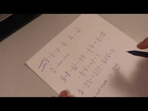 Matematica clasa a V a - Inmultirea fractiilor