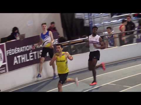 200M JUM - SERIE 4 Championnats de France Cadets, Juniors en salle  VAL DE REUIL - 24/02/2018