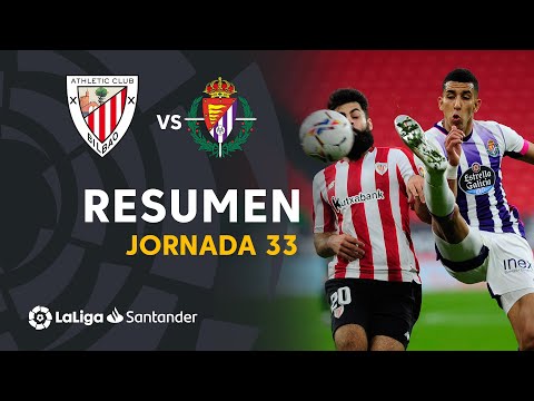 Resumen de Athletic Club vs Real Valladolid (2-2)