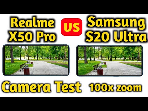 Samsung Galaxy S20 Ultra Vs Realme X50 Pro Camera Test | 100x Zoom Which one is Better ?