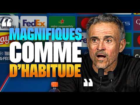 LUIS ENRIQUE S'ENFLAMME pour ses JOUEURS après le FESTIVAL du PSG !