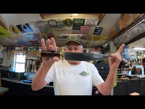 Cold Steel Natchez Bowie Full tang conversion