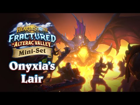 Onyxia’s Lair Mini-Set Cinematic Trailer