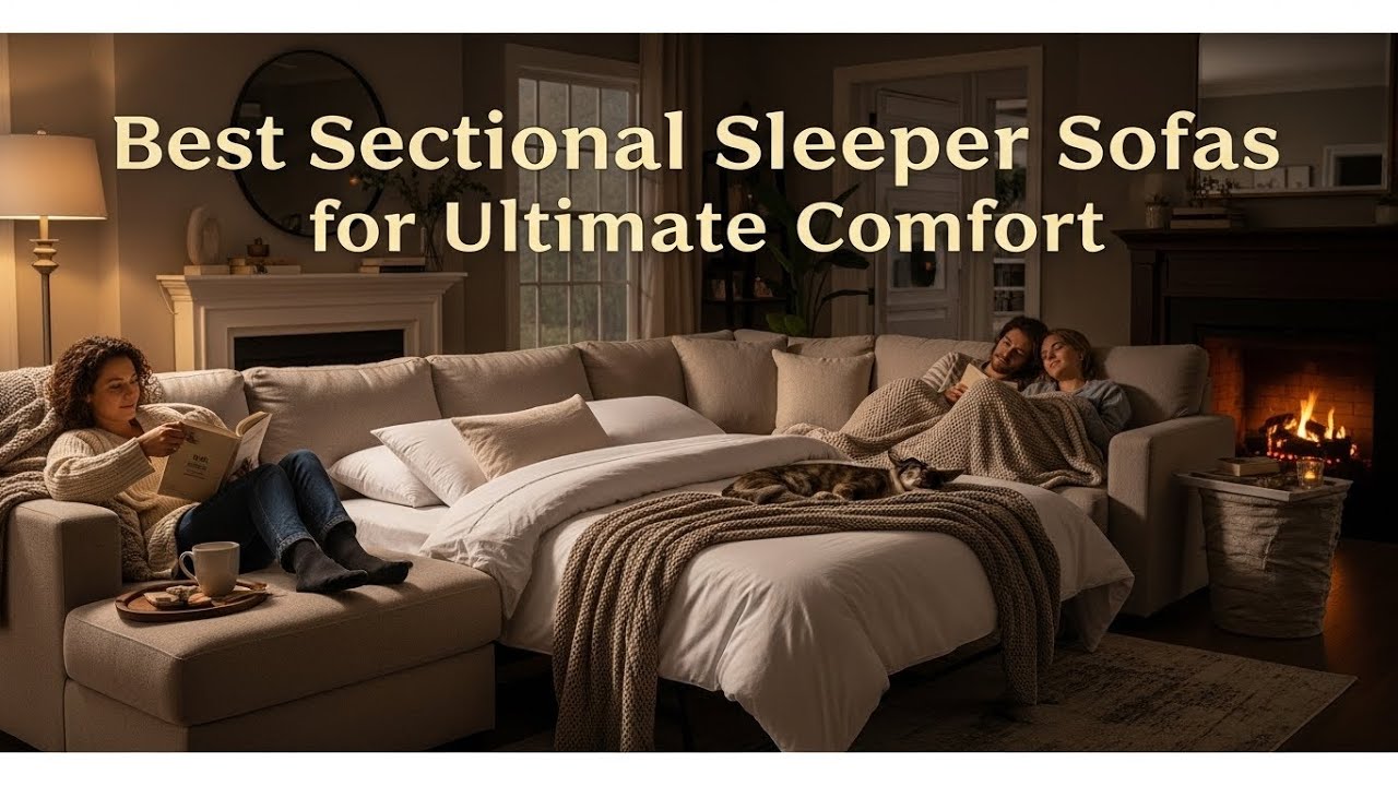 TOP 5 Best Sectional Sleeper Sofas For Ultimate Comfort 2026 | most comfortable sleeper sofa