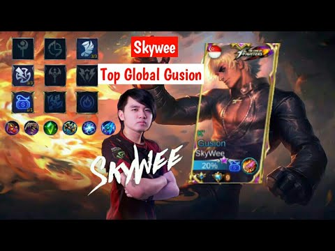 Skywee Gusion Game play, 90,6%,win rate