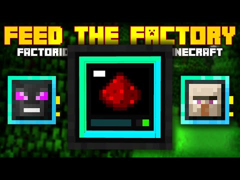 Nik & Isaac - Minecraft Feed The Factory | GENERATING MOB DROPS WITH DEEP MOB LEARNING #13 Modded Questing Factory