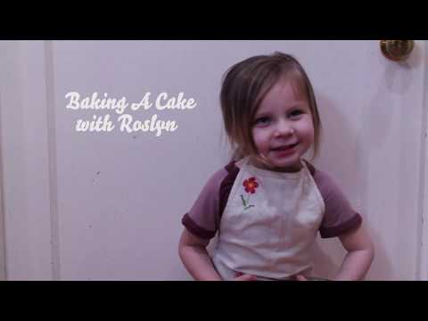 Baking a cake with Roslyn