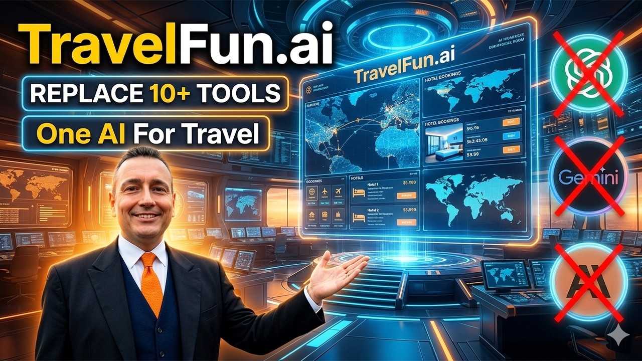 TravelFun.ai: Replace ChatGPT, Gemini & 10+ AI Tools (Built for Travel Agents)