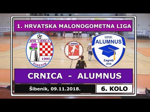 1. HMNL, 6. kolo: CRNICA - ALUMNUS 4:4, 09.11.2018.