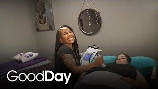 Sade Visits Goddess Touch Spa for a Relaxing Experience