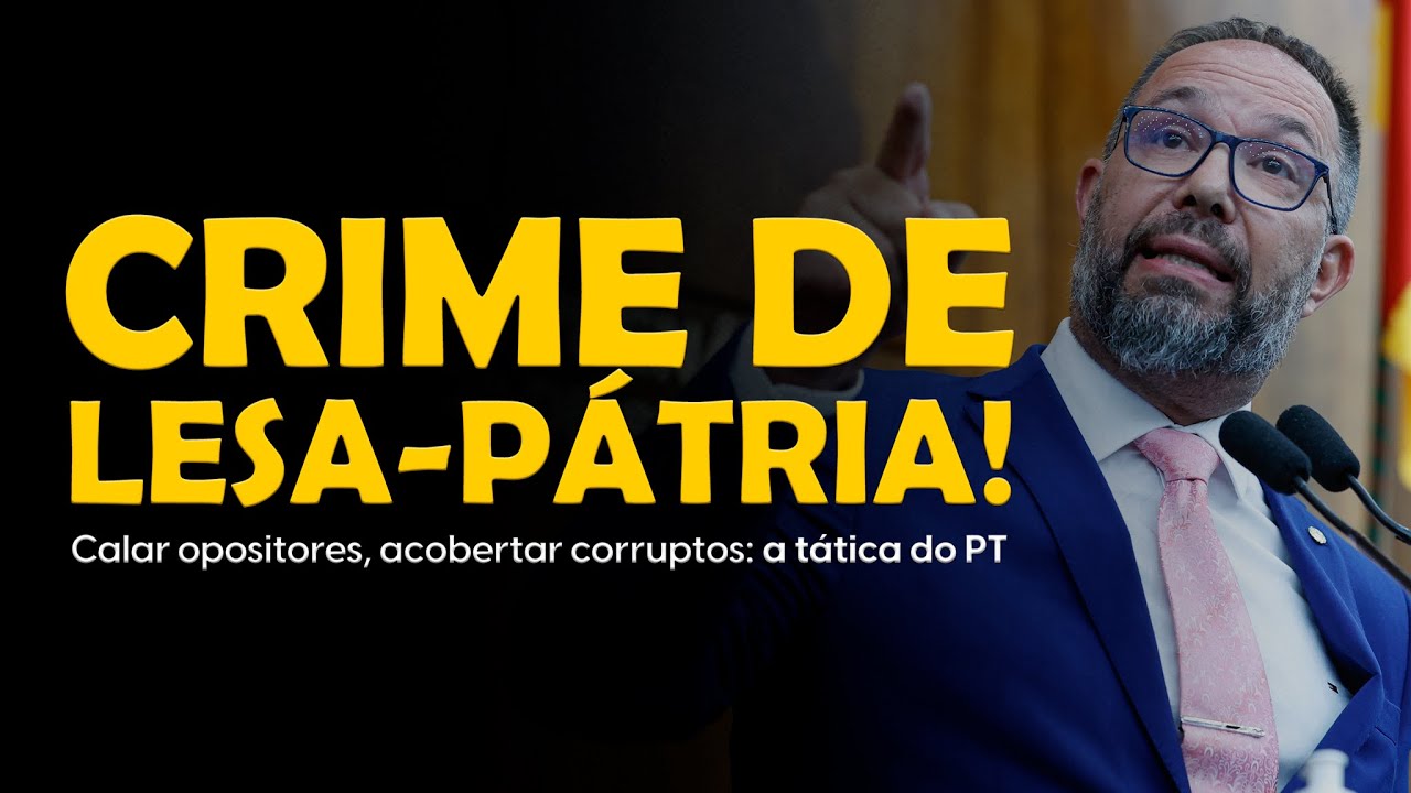 CRIME DE LESA-PÁTRIA | PT quer calar Eduardo Bolsonaro