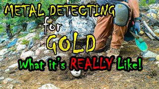 Metal detecting for Gold | What its REALLY Like