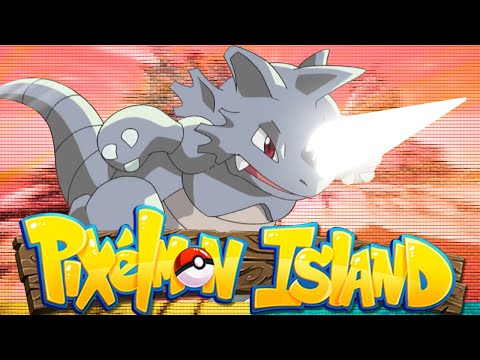 Minecraft: PIXELMON ISLAND SMP - Episode 23: THE SMALLEST RHYDON in PIXELMON! (Pokemon Mod)