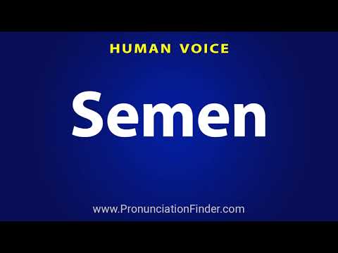 How To Pronounce Semen