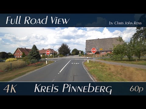 Kreis Pinneberg, Schleswig-Holstein, Germany: Ekholt, Steinfurt, Bevern - 4K (UHD/2160p/60p) Video