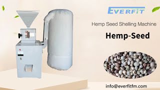 Hemp Seed Shelling Machine|Cannabis Seeds Dehuller Machine