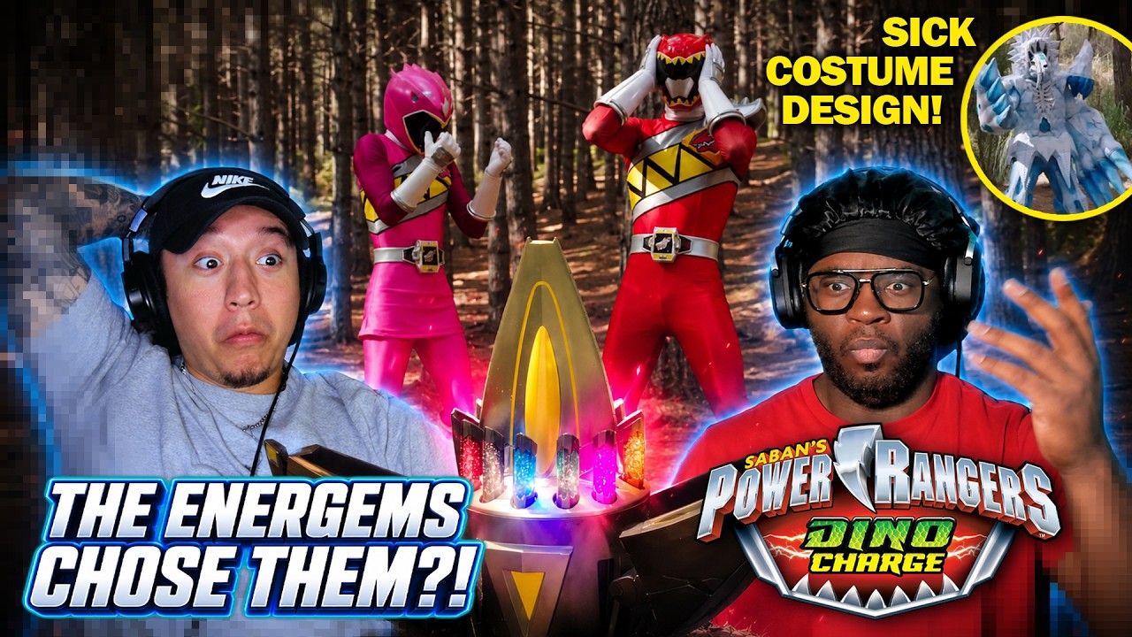 FINALLY WATCHING POWER RANGERS DINO CHARGE!