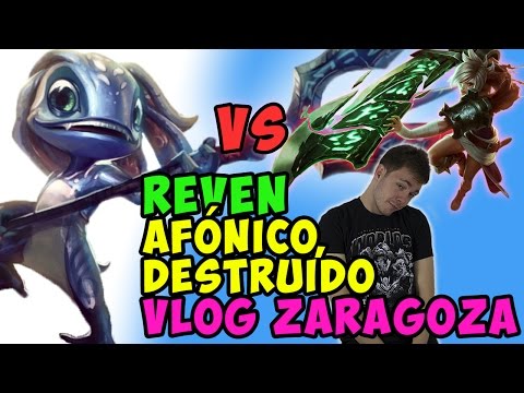 FIZZ TOP vs RIVEN + VLOG POST EVENTO ZARAGOZA | DIAMANTE III EUW