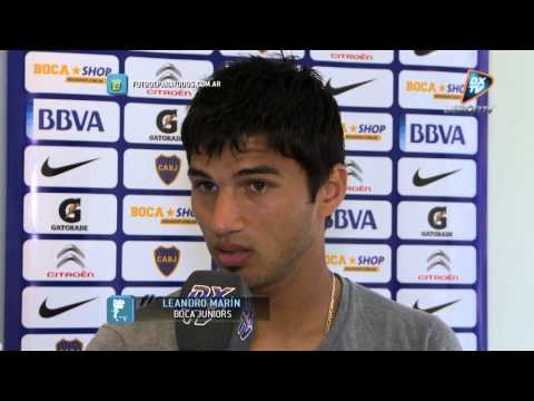 Marín: "Creo que estamos para pelear las dos cosas". Boca. Fútbol Para Todos.