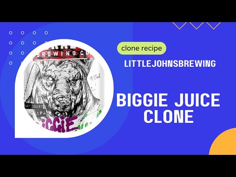 Brew Day East Coast IPA. Biggie juice clone