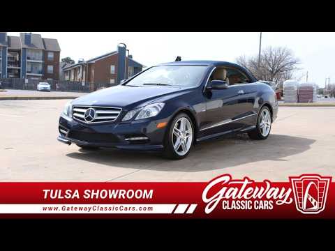 2012 Mercedes Benz E Class 550 #738 TUL Gateway Classic Cars of Tulsa