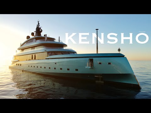 Admiral 75m Superyacht KENSHŌ during the Monaco Yacht Show 2023