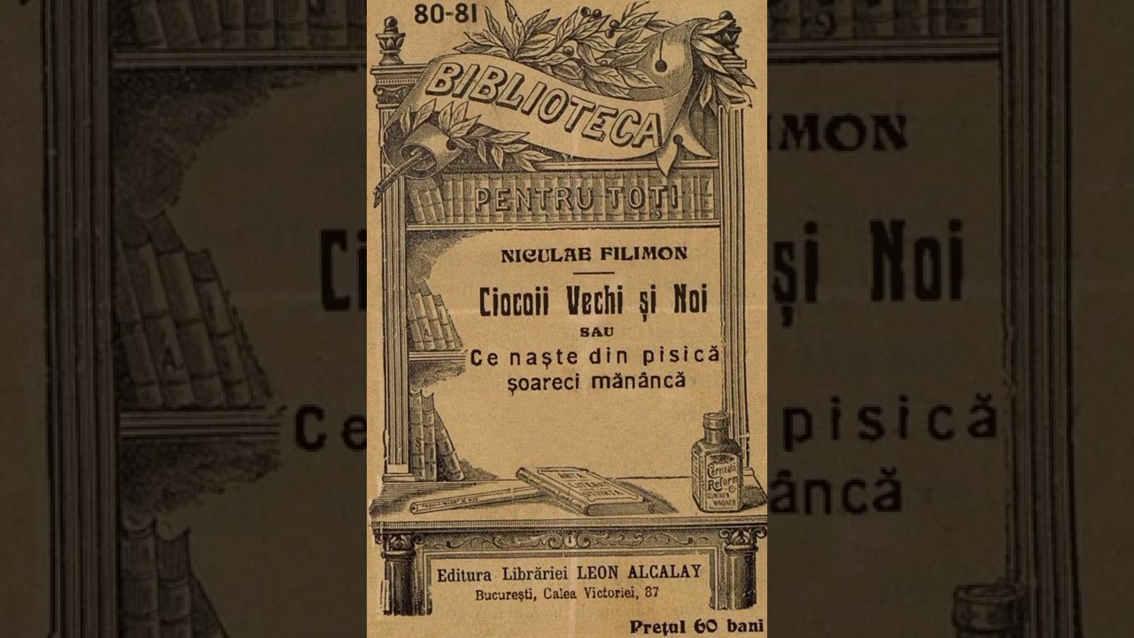 Rezumatul Romanului Ciocoii vechi si noi de Nicolae Filimon