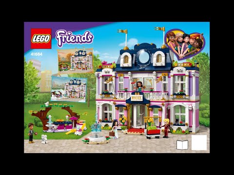 LEGO Instructions | Friends | 41684 | Heartlake City Grand Hotel | Heartlake City