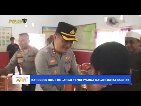 PROGRAM JUMAT CURHAT POLRES BONE BOLANGO