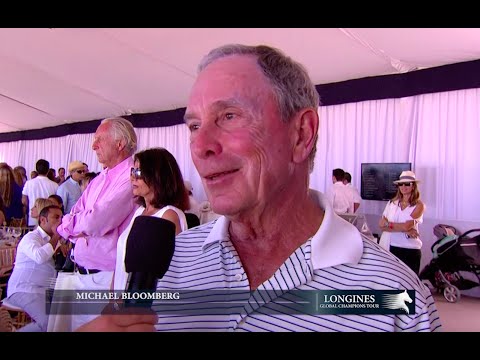 Longines Global Champions Tour of Miami Beach: Michael Bloomberg
