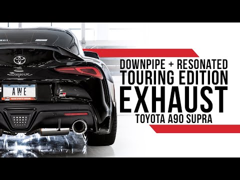 AWE Resonated Touring Edition for the Toyota GR Supra [aftermarket DP]