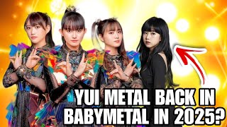Download lagu YUI METAL BACK IN BABYMETAL IN 2025? DREAM COLLAB POSSIBLE? mp3