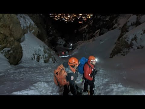 Skiers rescued after being stranded on Mount Olympus